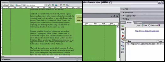 Click to launch the free Dreamweaver video tutorial from Total Training