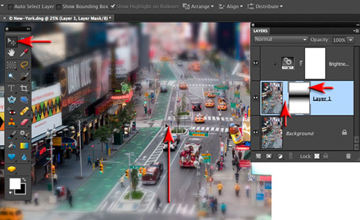 Adobe Photoshop Elements 10 Tutorial - Tilt Shift Effect - How To Create The Tilt SHift Effect Using Photoshop Elements 10