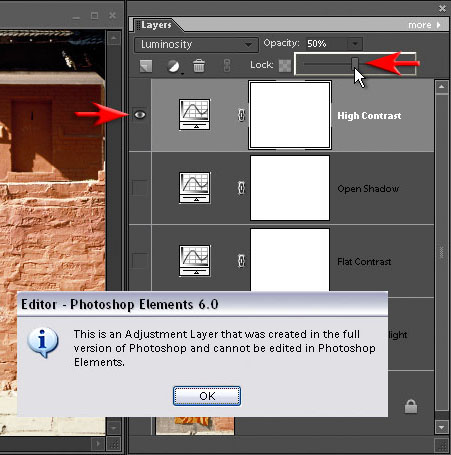 Contrast Tutorial - Working With Adjustment Layers In Elements 6 