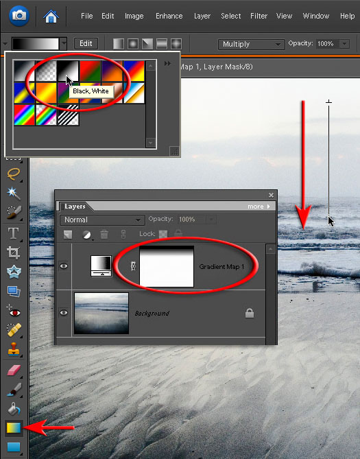 Contrast Tutorial - Working With Adjustment Layers In Elements 6 
