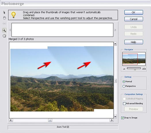 Photomerge Tutorial - Working With Photomerge In Photoshop Elements 6
