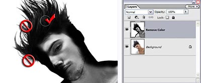 Selecting & Extracting Hair - Masking Tutorial - Extraction Tips - Photoshop Elements