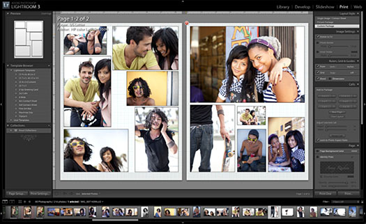 Multi-image Print Layouts In Lightroom 3 — Photoshop Lightroom 3 Tutorial