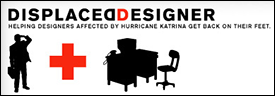 Katrina: Help a displaced designer