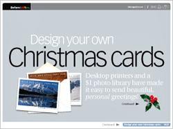 Free Holidays Cards - Already Made & Ready To Print