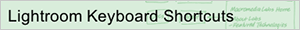 Lightroom Keyboard Shortcuts