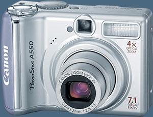 PowerShot A550 Digital Camera