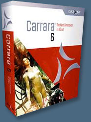 Carrara 6 3D software