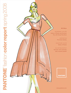 PANTONE Fashion Color Report Spring 2008 is available now for download