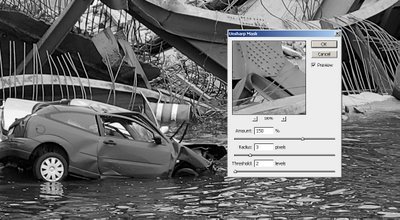 Forensic Photoshop Tutorial - Sharpening in LAB mode