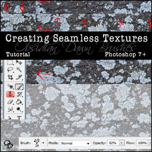 Photoshop Seamless Texture Brush Tutorial From Stephanie