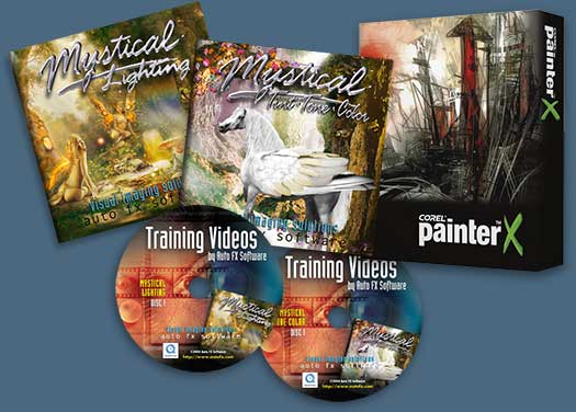 Auto FX Mystical Tint Tone And Color Photoshop Plugins And Corel Painter Bundle Special Deal
