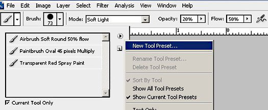 Forensic Photoshop Tutorial - Tool Presets