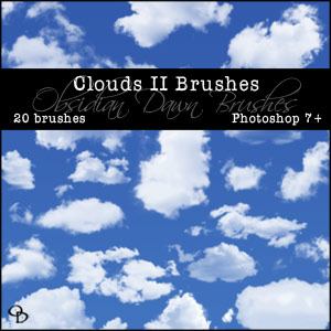 Obsidian Dawn Photoshop Brushes Compilation CD