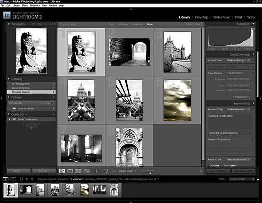 Importing Images Into Photoshop Lightroom 2