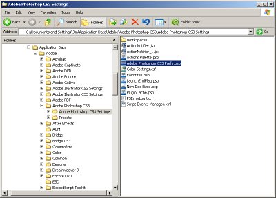 Backing Up And Resetting Your Photoshop Preference Files