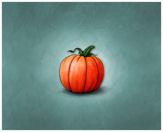 Photoshop Tutorial - How To Paint In Photoshop Using A Mouse - Halloween Pumpkin Photoshop Tutorial