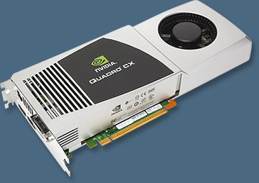 Nvidia Quadro CX - Adobe Creative Suite 4 Accelerator GPU - Photoshop CS4 Graphics Card