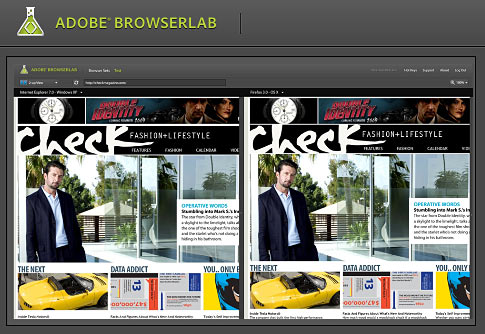 Adobe Unveils BrowserLab in Free Preview for Web Designers