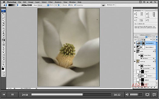 Free Photoshop CS3 Video Tutorial - Working With Retouching, Edges And Textures