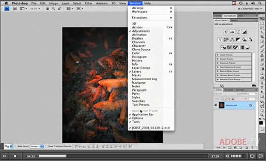 How To Customize Photoshop CS4 - Video Tutorial