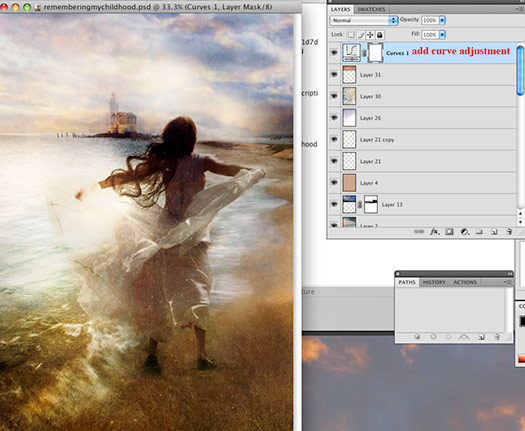 Using Colors And Textures And Layers In Photoshop - Photoshop Tutorial From Claudia McKinney