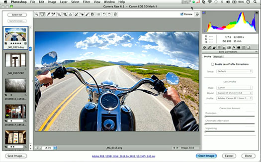 Camera Raw 6 And Lightroom 3 Lens Correction Feature Video Preview