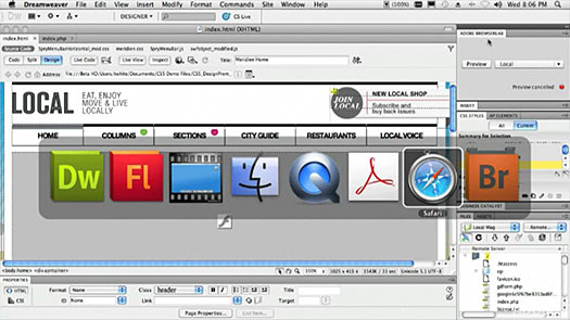 Top 5 Dreamweaver CS5 And Flash Pro CS5 New Features