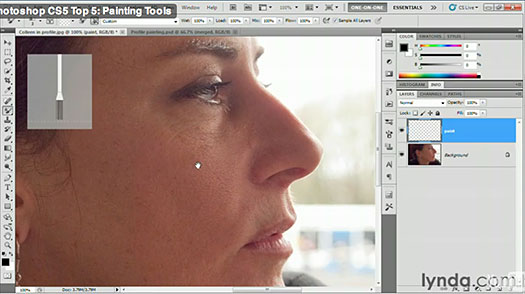 Photoshop CS5 Top 5 Videos - Painting Tools In CS5