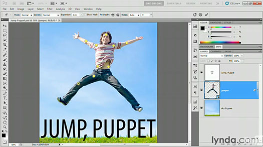 Photoshop CS5 Top 5 Videos - Puppet Warp Feature