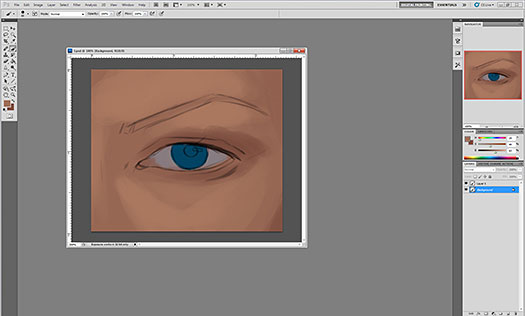 How To Paint Realistic Eyes In Photoshop CS5