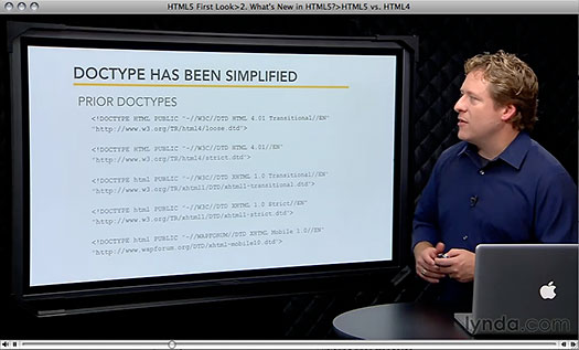 HTML5 First Look - Free HTML 5 Training Video Clips - lynda.com