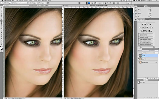 Skin Retouching - Retouching The Brush Work - Free Video Tutorial