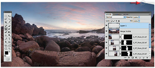 Tweaking Photomerged Images In Photoshop - Photoshop Tutorial From Mark Galer