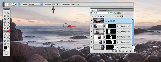 Tweaking Photomerged Images In Photoshop - Photoshop Tutorial From Mark Galer