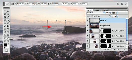 Tweaking Photomerged Images In Photoshop - Photoshop Tutorial From Mark Galer