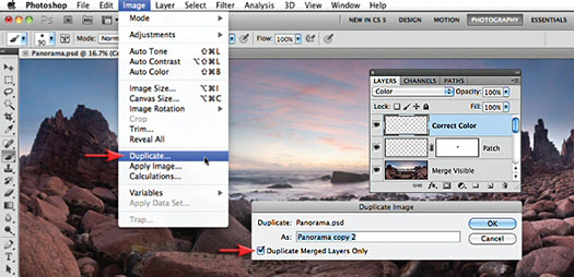 Tweaking Photomerged Images In Photoshop - Photoshop Tutorial From Mark Galer