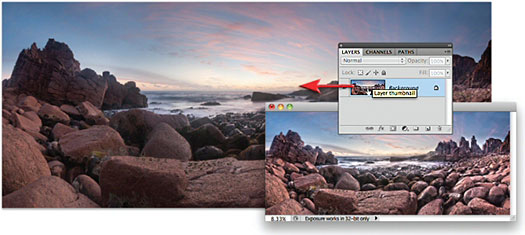 Tweaking Photomerged Images In Photoshop - Photoshop Tutorial From Mark Galer