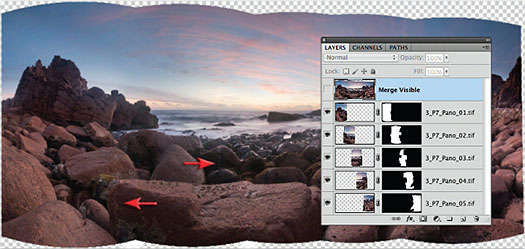 Tweaking Photomerged Images In Photoshop - Photoshop Tutorial From Mark Galer