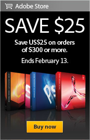 Adobe Special Offers Page