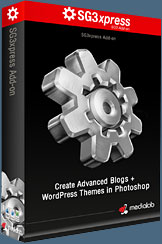 Media Lab's NEW SG3xpress for Wordpress Photoshop plug-in