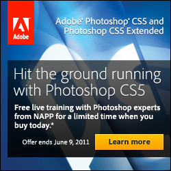 Buy Photoshop CS5 And Get Free Online Training From NAPP