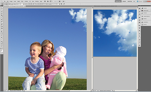 How To Clone Across Documents In Photoshop - Tip