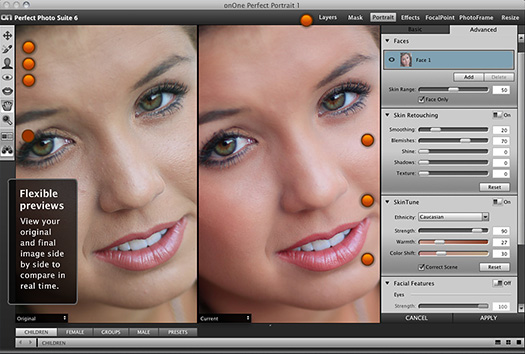 perfect portrait 1 screen side Adobe Photoshop Lightroom 6 – Adobe Photoshop