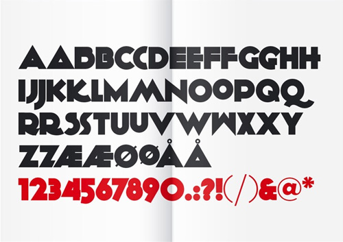 a very nice collection of free fonts