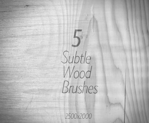 free wood brushes for photoshop set of 5 subtle wood brushes photoshopsupport com