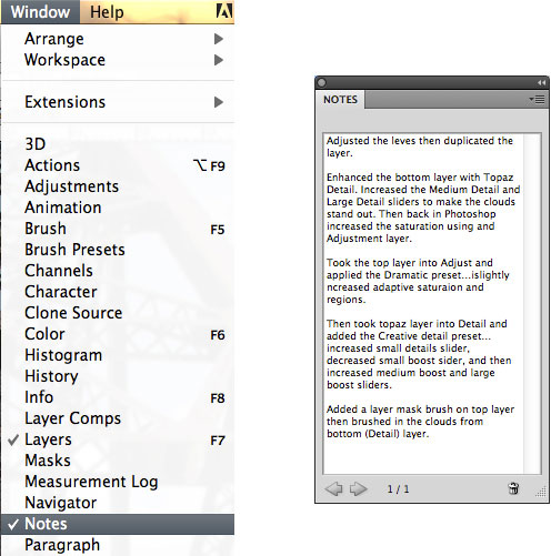 Photoshop Quick Tip - Using Notes In Photoshop