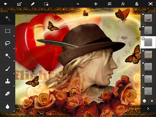 Adobe Photoshop Touch Now Available for iPad 2