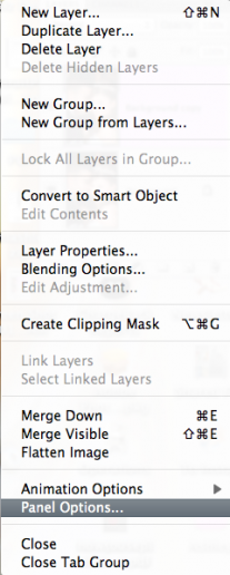 How To Make Photoshop's Layer Thumbnails Larger