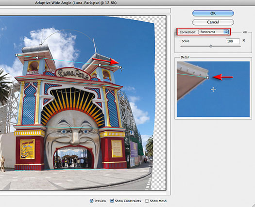 Adaptive Wide Angle Filter In Photoshop CS6 Renders Perfect Architectural Lines - Tutorial